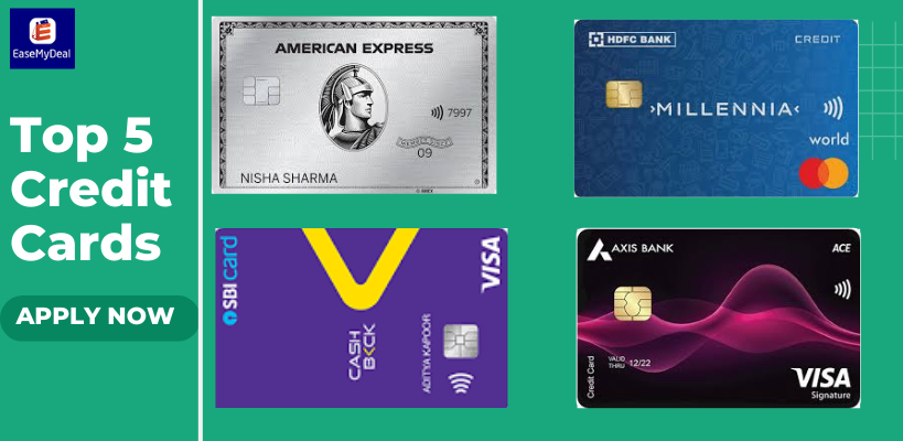 Top 5 Credit Cards in India 2026